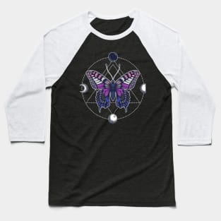 Genderfluid Butterfly Baseball T-Shirt